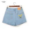 Dames Denim Shorts Zomer Hoge Taille Jeans Korte Broek Mode Sexy Shorts All-match 210625