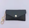 Keychain Designer Key Chain Bag Charm Womens Mens Credit Card Holder Coin Purses Mini Wallet Bag Charm Keychain