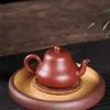 Yixing Teapot Purple Clay鉱石泥のDahongpaoの手作りやかんからギフトボックスティーウェア210813