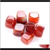 Arts And Arts, Crafts Gifts Home & Gardennatural Crystal Chakra Stone 7Pcs Set Natural Stones Palm Reiki Healing Crystals Gemstones Yoga Ener