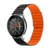 20mm 22mm Magnetic Loop Watchband Silicone Strap Band för Samsung Galaxy Watch 4 46mm 42mm 40mm 44mm för Huawei Watch GT 2 2E GT2 Pro Honor MagicWatch