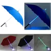 Umbrellas LED Light Saber Up Umbrella Laser Sword Golf Changing On The Shaft Flash8048003