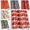 Christmas Wikkeldocument Kerstdecoratie Geschenkdoos DIY Pakket Papier Cartoon Santa Claus Sneeuwpop Herten Huidige Verpakkend Papier FY3583 EE0216