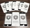 Lion Head Cell Phone Profectors Protectors Полная крышка закаленного стекла пленки для iPhone 13 Mini 5.4 Pro 6.1 max 6,7 xr x xs max