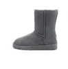 Designer de moda Australian Winter Classic Clear Mini Boots Dune Buckle Austr￡lia WGG Mulheres Branco Off Black Girls Lady Boot Snow Meio joelho sapatos curtos