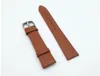 Leather 16mm 20mm 18mm Watchband Quick Release Watch Band Strap Brown for Men Women