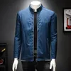 Plus Size 8XL 6XL 5XL Bomber da uomo Colletto alla coreana Uomo Pu Giacca in pelle O-Collo Elegante giacca a vento Jaket 1017 Giacche