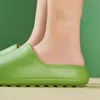 Kalın Platform Ev Terlik Kadın Kapalı Banyo Slaytlar EVA Yumuşak Kaymaz Ev Kat Slaytları Yüksek Sıçrama Sandalet Erkek Ayakkabı Y1120