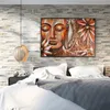 Modern Buddha Poster Wall Art Canvas Painting Abstract Picture HD Print For Living Room Temple Home Decoration No Frame