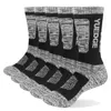 Spor çorapları erkek nefes alabilen rahat pamuk yastık mürettebatı yürüyüş trekking 5 çift 38-45 eusports