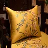 Cushion/Decorative Pillow Classical Chinese Four Gentleman Throw With Inner Embroidery Satin Cushion Chair Mat Decorative Waist Blost