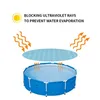 Accessori piscine rettangolarround Copertura solare Isolamento del nuoto pellicola riscaldamento Tarpaulin2371739 di alta qualità