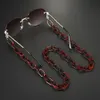 큰 펑크 안경 체인 남성 여성 선글라스 체인 안경 액세서리 목걸이 끈 넥 홀더 안경 코드