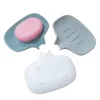 Portasapone portatile in silicone con scarico Accessori per il bagno autodrenante Portaoggetti Porta spugna da cucina XBJK2104