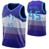 Donovan 45 Mitchell Jerseys Rudy 27 Gobert Jersey Homens Karl 32 Malone John 12 Stockton