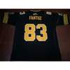 Niestandardowe 009 Youth Women Vintage Hamilton Tiger-Cats # 83 Andy Fantuz Piłka nożna Wielkość S-5XL lub niestandardowa Dowolna nazwa lub numer Jersey