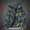 Autumn Winter herenjack plus vet om losse windschepende katoenmode knappe mannelijke kleding maat 7xl jassen te vergroten