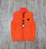 Gilet en pierre pour femmes et Couple, nouvelle marque à la mode, lettres de disque brodées, tissu en métal et Nylon importé m-xxl, chaud d'hiver