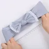 Kleurrijke Baby Meisjes Strik Knoop Hoofdbanden Haaraccessoires Pasgeboren Peuter Strik Hoofdband Kinderen Brede Band Zachte Haarbanden Kinderen H9147869