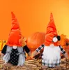 Fall Gnomes Party Supplies Autumn Gnome Pumpkin Swedish Dwarf Thanksgiving Day Gift plush Doll Home Window Christmas Decoration