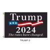 Trump Flag 2024 Han kommer tillbaka och göra röster räknas igen 3x5 fot Trump President Val Banner 90x150cm 788 D3