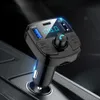 車の MP3 プレーヤー Bluetooth FM トランスミッター USB QC3.0 急速充電器タイプ C 急速充電電話ユニバーサル自動充電