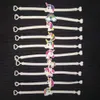 Unicorn Gummi Bangle Armband Klockor Unicorns Födelsedag Partys Dekorationer Barngåvor Baby Shower Decoration Unicorn Party Favors