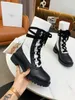 Winter Elegant Jumping Boots Heritage Buckle Lock Women Tall Black Brown Calfskin Leather Kelly Knight EU35-40 111