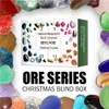 Healing Crystal Advent Calendar 2021 Gifts Box för 1224 Days Christmas Countdown Art Craft New Year Gift Natural Ore Stone Decor6939858