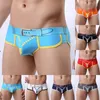 Underpants Men Printing Fashion Lingerie Breathable Sexy Ice Silk Brief Underwear Funy Male Clothes Gays Sissy Pantied Inmitate