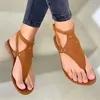 Women Sandals Soft Flats Sandals Summer Shoes Woman 2021 New Summer Sandals Women Flip Flop Plus Size 43 Elegant Chaussure Femme Y0721