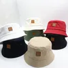 Cappello Della Benna di modo Per Gli Uomini Delle Donne Dell'annata Cappelli Hip Hop di Colore Solido Pescatore Benne Cap di Alta Qualità 7 Colori 2022