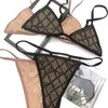 Sexy brief driehoek dames badpak backless trendy ketting badmode tweedelige zomer badpak vrouwelijke partij reizen bikini