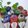 1 UNID 100% Hilado de lana Color del arco iris para el tejido manual Ganchillo Hilo tejido de lana Hilado de lana Hilo de lana Hilo de crocheting Hilo de chal Y211129