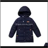 ダウンベビー服ベビーキッズマタニティドロップデリバリー2021男の子の冬の大きなジャケット厚い子供ロングコットンコートウインドブレーカーXFL1h