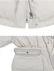 Damskie puch Parkas biała duża kurtka puffer damska kaczka 2022 Koreańska moda szczupła talia vintage ubrania Harajuku Luci22