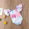 Hot Kids Pasgeboren Baby Meisjes Schattig Tankini 2019 Ruches Backless Beachwear Bodysuits Infantil One Piece Badpak Badpak 1263 Z2