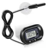 Fish Aquarium Thermometer Digital LCD Display Réptil Termômetros Termômetros Thermômetros de Sonda Frigorífico SN4071