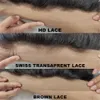 Бразильские человеческие волосы девственницы волны волос 13x6 HD кружевные фронталы предварительно сорванные женщины