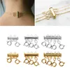 Other Multi Strand Necklace Clasp Layering Layered Detangler Spacer Untangle Necklaces Lobster Clasps For Jewelry