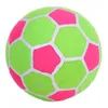 6 unids/lote tamaño 5 juegos al aire libre colorido pegajoso balón de fútbol palo más allá de las cubiertas pegatina de fútbol para tablero de dardos juego de objetivo sin bomba