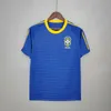 2010 Retro Brazil Away Soccer Jersey 10 Brasiliansk VM.