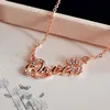 Nieuwe Mode Luxe Goud-Kleur Koningin Kroon Collier Zirkoon Kristal Kettingen Vrouwen Mode-sieraden Verjaardagscadeau Geschenken