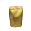 Återanvändbar mellanmål dragkedja väskor matt plast mylar stå upp kaffeböna påsar kex arrangör vardagsrum ziplock baggoods