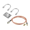 1 PZ GSM 3G 4G 5G Chiusino NB-IOT antenne contatore dell'acqua impermeabile in fibra di vetro plastica rinforzata 8DBI antenna SMA N maschio 5 m di cavo