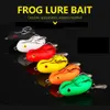 9g 50mm Big Snakehead Silicone Rana Esche Da Pesca Con Peso Bilanciato Cucchiaio Snakehead Lure Galleggiante Esca Artificiale Pe