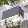 Couverture d'écran de confidentialité pour balcon, coupe-vent, Protection UV contre le soleil, terrasse résistante aux intempéries