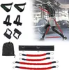 Fasce di resistenza Set di fasce per esercizi per il corpo Forza delle gambe Allenamento di boxe Salto Fitness Crossfit Tirare la corda Bottino che rimbalza Trainer6092883