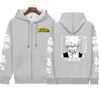 Japan Anime My Hero Academia Bakugou Katsuki Hoodie Men Manga Hooded Sweatshirts Streetwear Pullover Homme H1227