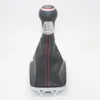 För VW Golf Plus 2005 2006 2008 2008 2009 2010 2011 2012 2013 2014 Car-styling 5/6 Speed ​​Car Gear Stick Shift Knob Läder Boot